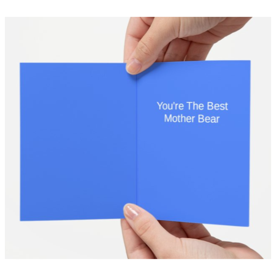 Mother Bear Card