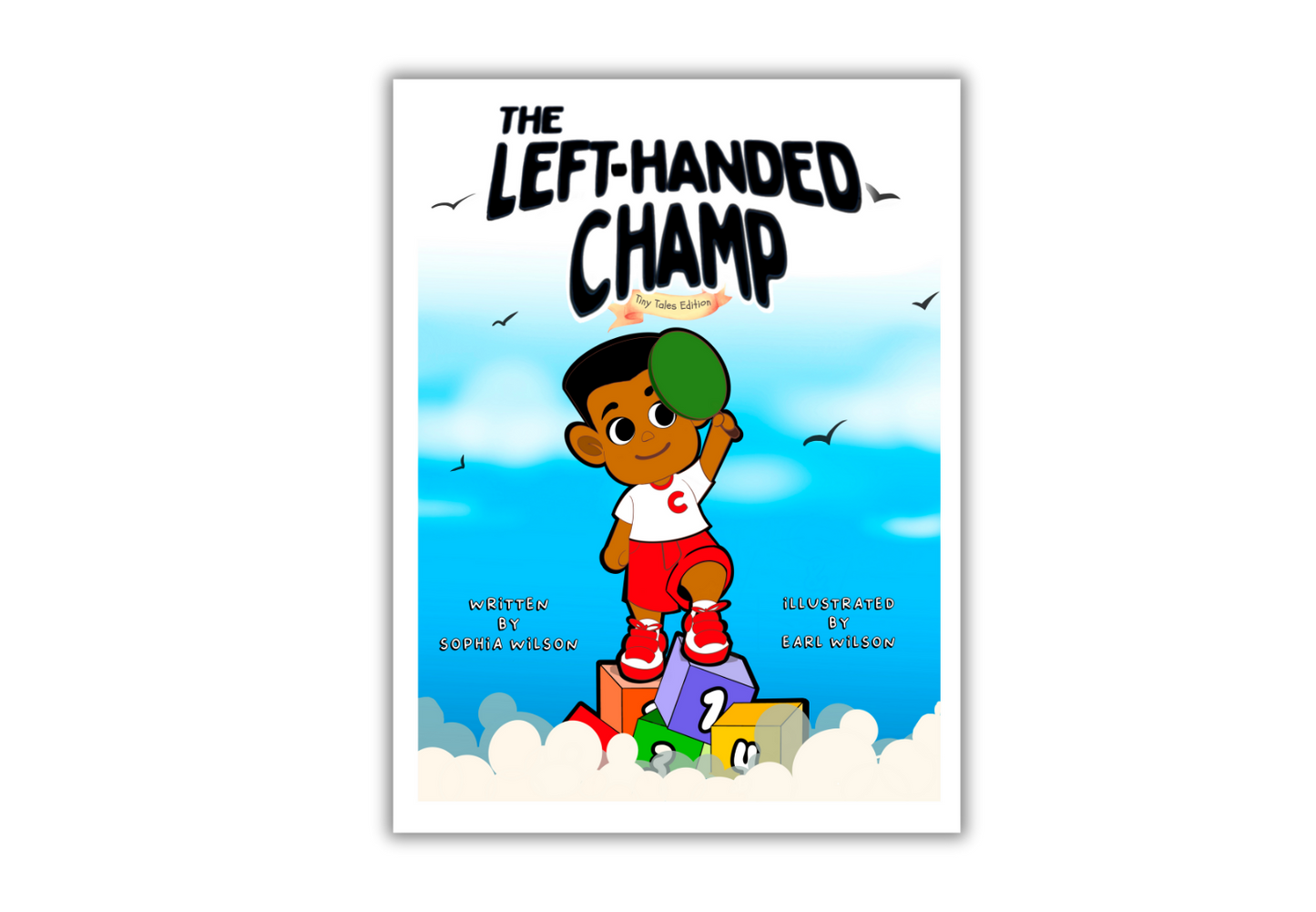 NEW The Left-handed Champ Tiny Tales Board book