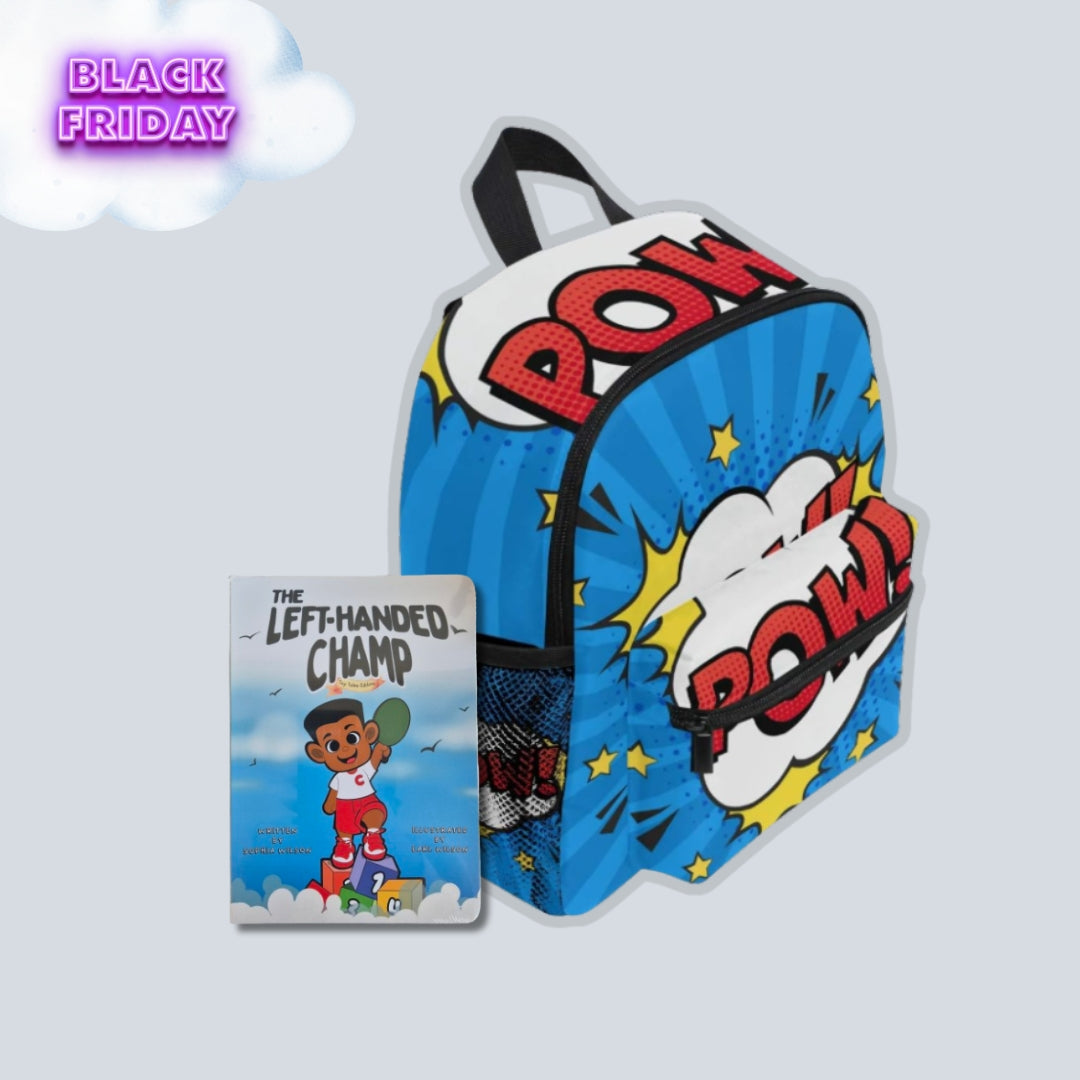 Story book (Tiny Tales Edition) + backpack
