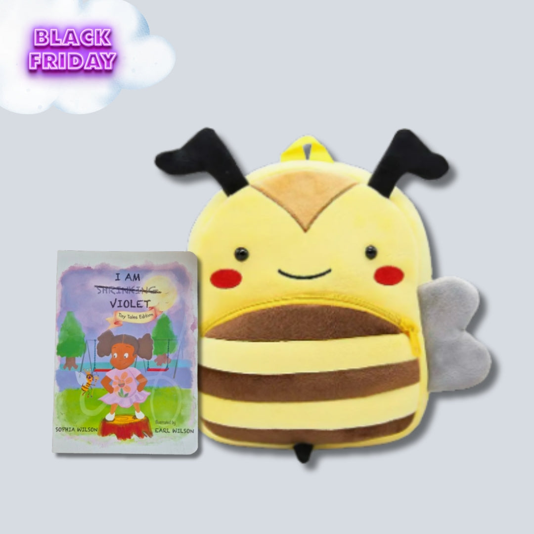 I am Violet Story book (Tiny Tales Edition) + backpack