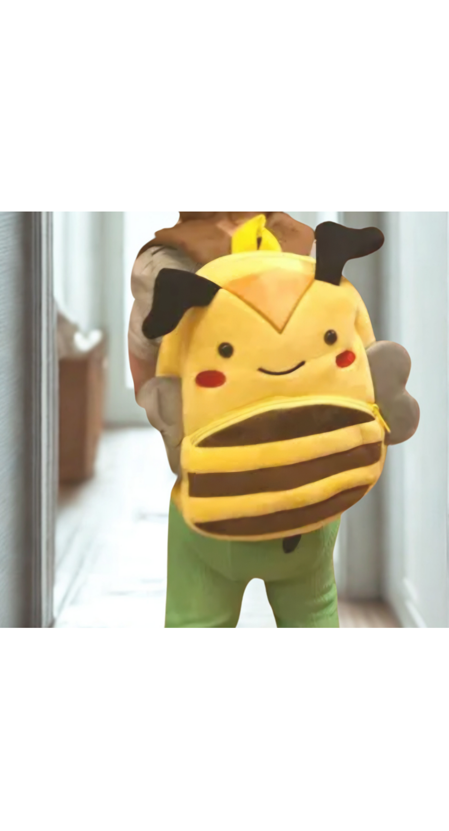 Plush Bee Backpack - The Little Treasures Collection