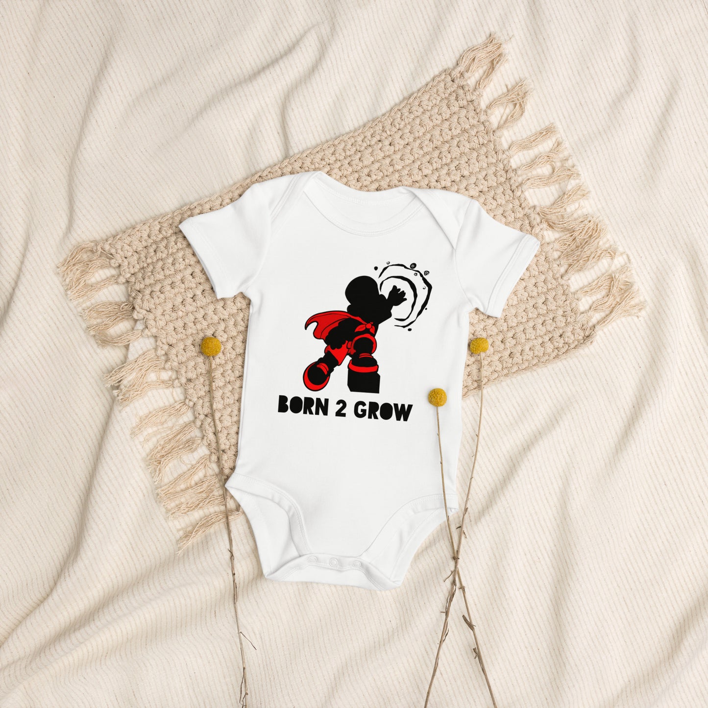 LHC Born 2 Grow Organic Baby Grow