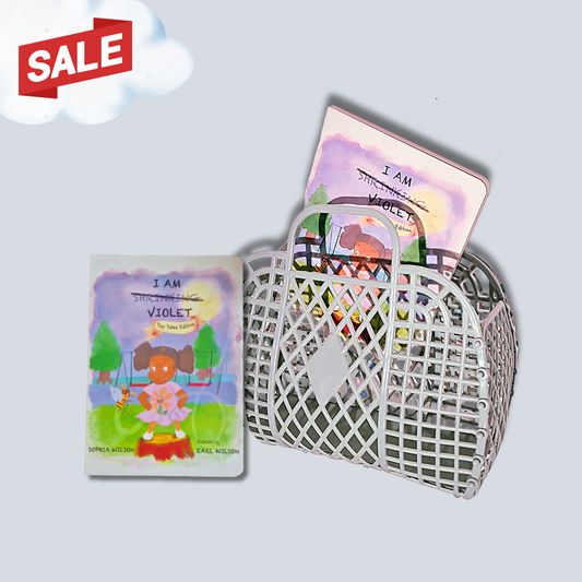 I am Violet Story book (Tiny Tales Edition) + Bag