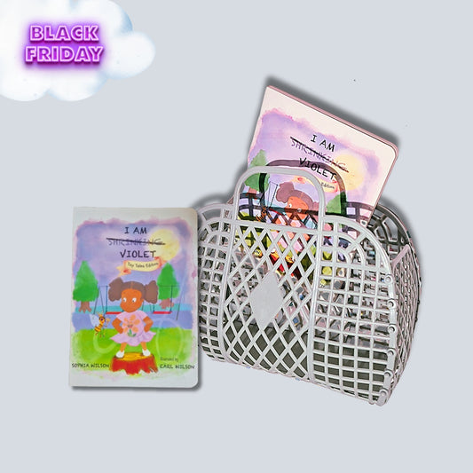 I am Violet Story book (Tiny Tales Edition) + Bag