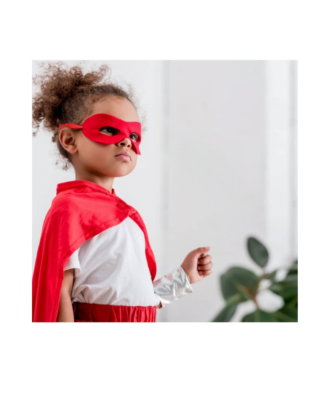 LHC red cape & mask costumes